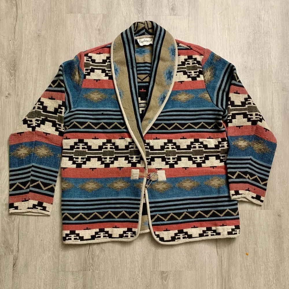 Tribal Patterned Jacket - image 1